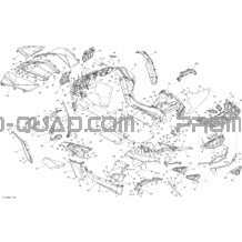 Carrosserie Et Accessoires _31C1508 pour Can-am Toutes les cylindrées 2015 Maverick 1000_XXC