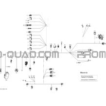 Câblage Électrique Main_15C1508 pour Can-am Toutes les cylindrées 2015 Maverick 1000_XXC