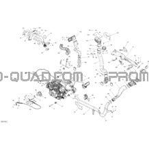 Moteur et Support Moteur - MAX pour Can-am Toutes les cylindrées 2016 Maverick MAX