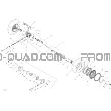 Système Entraînement Avant - Tous les Modèles pour Can-am Toutes les cylindrées 2016 Outlander - 570 EFI - PRO Package 0003RGA00 0003RGB00 0003RGD00 0003VGA00