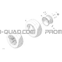 Drive - Rear Wheels - XT - MAX - Europe pour Can-am Toutes les cylindrées 2016 Outlander - 650 EFI