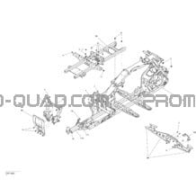 Châssis - Tous les Modèles pour Can-am Toutes les cylindrées 2016 Outlander - 650 EFI - PRO Package 0003PGA00 0003PGB00 0003TGA00 0003TGB00