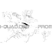 Système Refroidissement - XMR pour Can-am Toutes les cylindrées 2016 Outlander - 850 EFI - XMR Package 0004KGA00