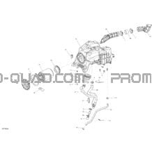 Admission Air - XMR pour Can-am Toutes les cylindrées 2016 Outlander - 850 EFI - XMR Package 0004KGA00