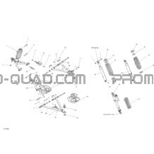 Suspension Avant - Tous les Modèles pour Can-am Toutes les cylindrées 2016 Outlander - 850 EFI - XMR Package 0004KGA00