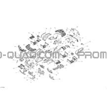 Carrosserie Et Accessoires - Tous les Modèles pour Can-am Toutes les cylindrées 2016 Outlander - 850 EFI - XMR Package 0004KGA00