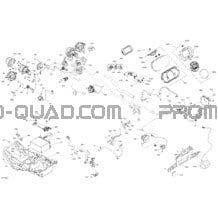 Électrique Tous Les Modèles pour Can-am Toutes les cylindrées 2016 Outlander - 850 EFI - XMR Package 0004KGA00