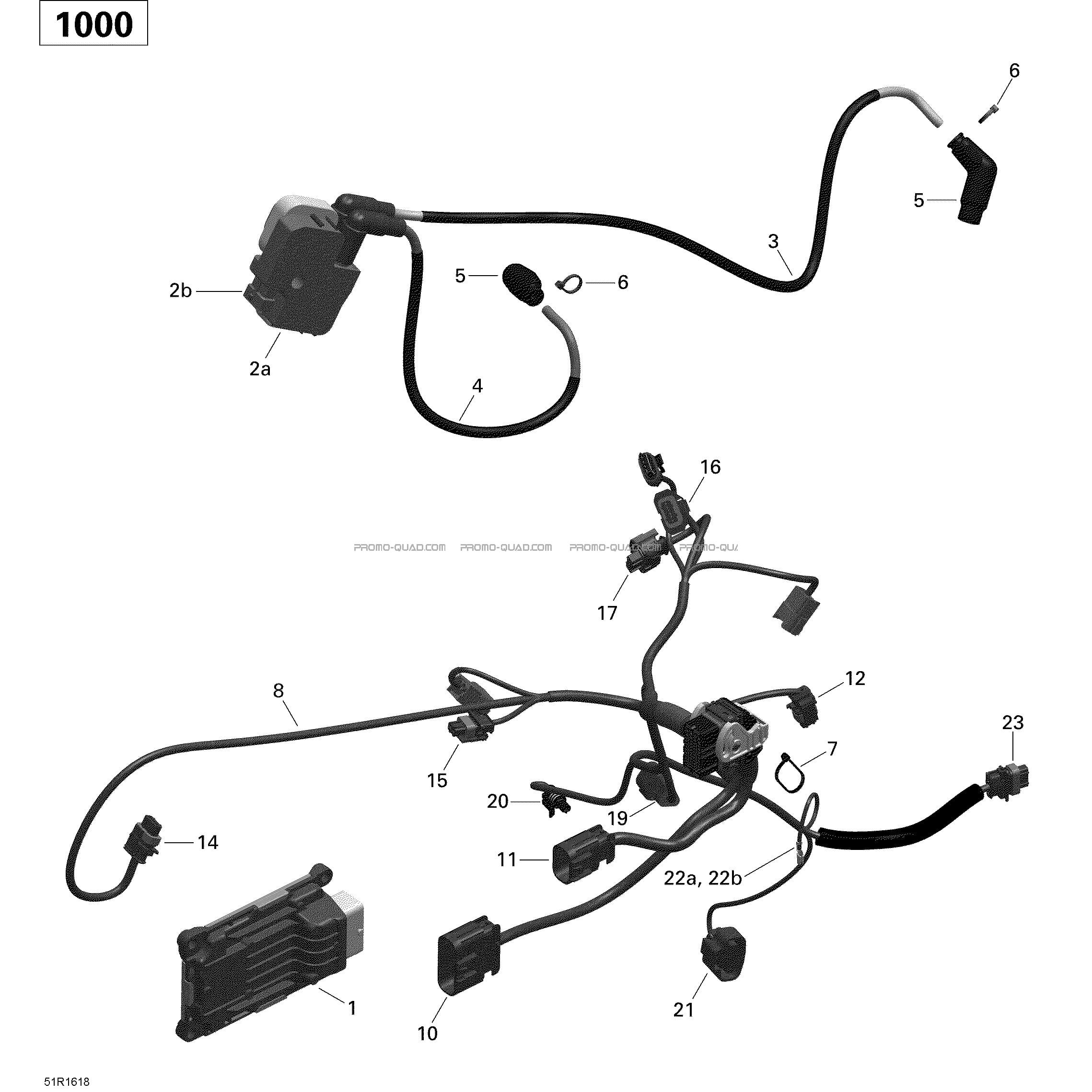 Engine Harness and Electronic Module - 1000 EFI (Package PRO-MAX PRO)  Can-am  2016 Toutes les cylindrées  Original parts OEMEngine Harness and Electronic Module - 1000 EFI (Package PRO-MAX PRO)  Can-am  2016 Toutes les cylindrées  Original parts OEM