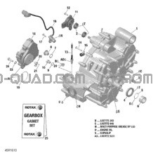 Boîte de Vitesses Ass - GBPS - 6x6 pour Can-am Toutes les cylindrées 2016 650 EFI