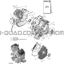 Carter - 650 EFI pour Can-am Toutes les cylindrées 2016 650 EFI