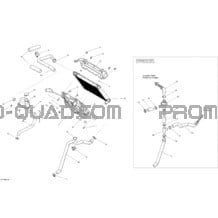Système Refroidissement pour Can-am Toutes les cylindrées 2016 650 EFI