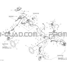 Freins Hydraulique pour Can-am Toutes les cylindrées 2016 650 EFI