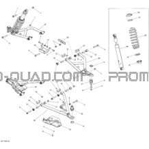 Suspension Avant pour Can-am Toutes les cylindrées 2016 650 EFI