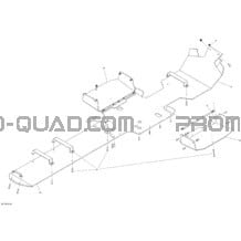 Fermier Skid Plate pour Can-am Toutes les cylindrées 2016 650 EFI