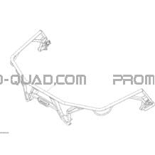 Foresterie Extension Bagage pour Can-am Toutes les cylindrées 2016 650 EFI
