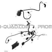 Câblage Moteur et Module Électronique - 650 EFI pour Can-am Toutes les cylindrées 2016 650 EFI