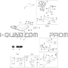 T3 Parts pour Can-am Toutes les cylindrées 2016 650 EFI