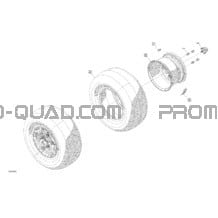 Entraînement - Roues Arrières  - Europe pour Can-am Toutes les cylindrées 2016 Outlander L - 450 EFI - PRO Package