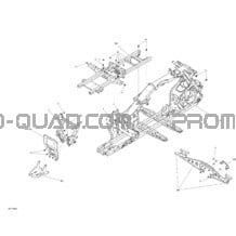 Châssis - Tous les Modèles pour Can-am Toutes les cylindrées 2016 Outlander L - 450 EFI - PRO Package