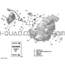Boîte de Vitesses Ass - 570 EFI pour Can-am Toutes les cylindrées 2016 Outlander L - 570 EFI - PRO Package