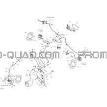 Brakes pour Can-am Toutes les cylindrées 2016 Outlander L - 570 EFI - PRO Package