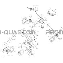 Brakes - Europe pour Can-am Toutes les cylindrées 2016 Outlander L - 570 EFI - PRO Package