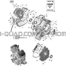 Carter - 570 EFI pour Can-am Toutes les cylindrées 2016 Outlander L - 570 EFI - XMR Package