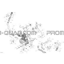 Moteur et Support Moteur - XMR pour Can-am Toutes les cylindrées 2016 Outlander L - 570 EFI - XMR Package