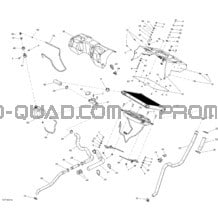 Système Refroidissement - XMR pour Can-am Toutes les cylindrées 2016 Outlander L - 570 EFI - XMR Package