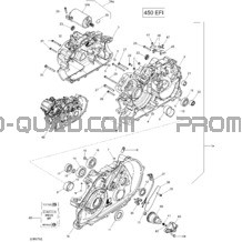 Carter - 450 EFI pour Can-am Toutes les cylindrées 2017 Outlander L - 450 EFI - PRO Package