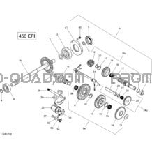 Changement de Rapports - 450 EFI pour Can-am Toutes les cylindrées 2017 Outlander L - 450 EFI - PRO Package