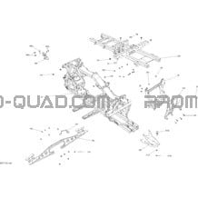 Châssis - Tous les Modèles pour Can-am Toutes les cylindrées 2017 Outlander L - 450 EFI - PRO Package