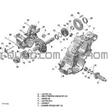 Arbre de Sortie de la Boîte de Vitesses - 570 EFI pour Can-am Toutes les cylindrées 2017 Outlander L - 570 EFI - XMR Package