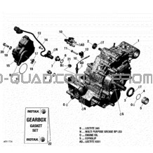 Boîte de Vitesses Ass - 570 EFI pour Can-am Toutes les cylindrées 2017 Outlander L - 570 EFI - XMR Package