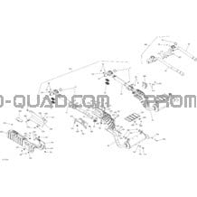 Système Échappement - Tous les Modèles pour Can-am Toutes les cylindrées 2017 Outlander L - 570 EFI - XMR Package