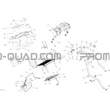 Système Refroidissement - XMR pour Can-am Toutes les cylindrées 2017 Outlander L - 570 EFI - XMR Package