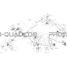 Freins - Tous les Modèles pour Can-am Toutes les cylindrées 2017 Outlander L - 570 EFI - XMR Package