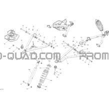 Suspension Avant - Tous les Modèles pour Can-am Toutes les cylindrées 2017 Outlander L - 570 EFI - XMR Package