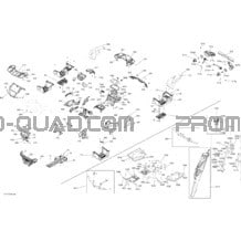 Carrosserie Et Accessoires - Sans Ailes pour Can-am Toutes les cylindrées 2017 Outlander L - 570 EFI - XMR Package