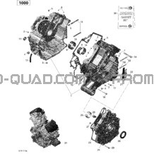 Carter - 1000R EFI (XMR) pour Can-am Toutes les cylindrées 2017 Outlander - 1000R EFI - XMR Package 0005KHA00 0005KHC00 0005KHD00