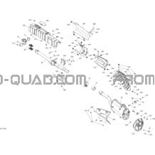 Système Échappement - Tous les Modèles pour Can-am Toutes les cylindrées 2017 Outlander - 1000R EFI - XMR Package 0005KHA00 0005KHC00 0005KHD00