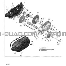 Transmission - 1000R EFI (Outlander Ensemble XMR) pour Can-am Toutes les cylindrées 2017 Outlander - 1000R EFI - XMR Package 0005KHA00 0005KHC00 0005KHD00