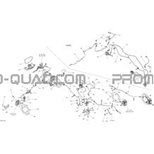 Freins - Tous les Modèles pour Can-am Toutes les cylindrées 2017 Outlander - 1000R EFI - XMR Package 0005KHA00 0005KHC00 0005KHD00