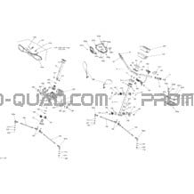 Direction - Tous les Modèles pour Can-am Toutes les cylindrées 2017 Outlander - 1000R EFI - XMR Package 0005KHA00 0005KHC00 0005KHD00