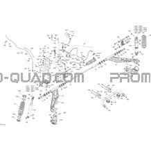 Suspension Arrière - Tous les Modèles pour Can-am Toutes les cylindrées 2017 Outlander - 1000R EFI - XMR Package 0005KHA00 0005KHC00 0005KHD00