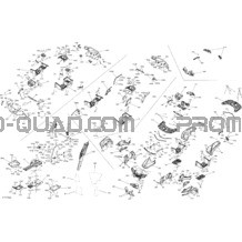 Carrosserie Et Accessoires - Sans Ailes Tous les Modèles pour Can-am Toutes les cylindrées 2017 Outlander - 1000R EFI - XMR Package 0005KHA00 0005KHC00 0005KHD00