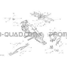 Châssis - Tous les Modèles pour Can-am Toutes les cylindrées 2017 Outlander - 1000R EFI - XMR Package 0005KHA00 0005KHC00 0005KHD00