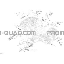 Décalques - Tous les Modèles pour Can-am Toutes les cylindrées 2017 Outlander - 1000R EFI - XMR Package 0005KHA00 0005KHC00 0005KHD00