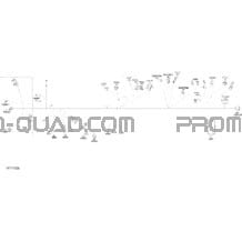 Câblage Électrique - Principal 710005036 Sauf Europe pour Can-am Toutes les cylindrées 2017 Outlander - 1000R EFI - XMR Package 0005KHA00 0005KHC00 0005KHD00