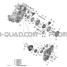 Boîte de Vitesses et Composantes - GBPS - 6x6 pour Can-am Toutes les cylindrées 2017 650 EFI